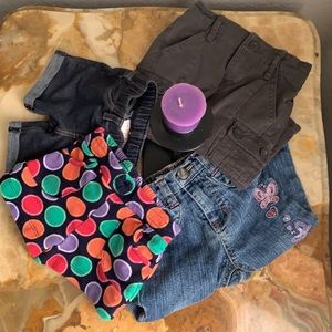 A bundle of Kids pants and shorts